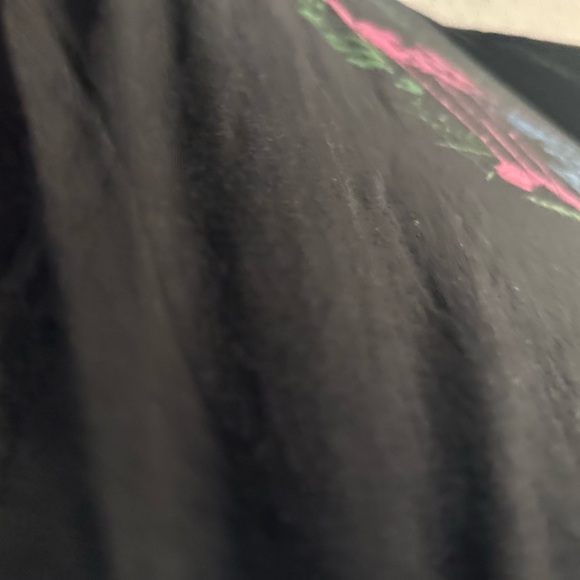 MGK Fruit of the Loom Black Tee with Colorful Graphic - Picture 2 of 3